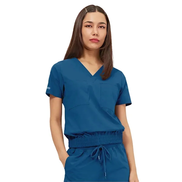 Parkley Quantum - Women's Two-Pocket LUNA Tuck Band V-Nec... - Parkley Quantum - Women's Two-Pocket LUNA Tuck Band V-Nec... - Image 8 of 9