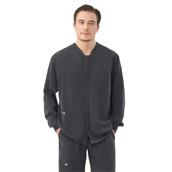 Parkley Quantum - Men's Two-Pocket ORION Snap Front Jacket - Parkley Quantum - Men's Two-Pocket ORION Snap Front Jacket - Image 3 of 5