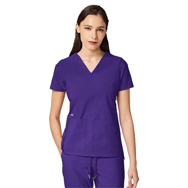 Parkley ABC - Women's Two-Pocket CRESSY V-Neck Top - Parkley ABC - Women's Two-Pocket CRESSY V-Neck Top - Image 6 of 16