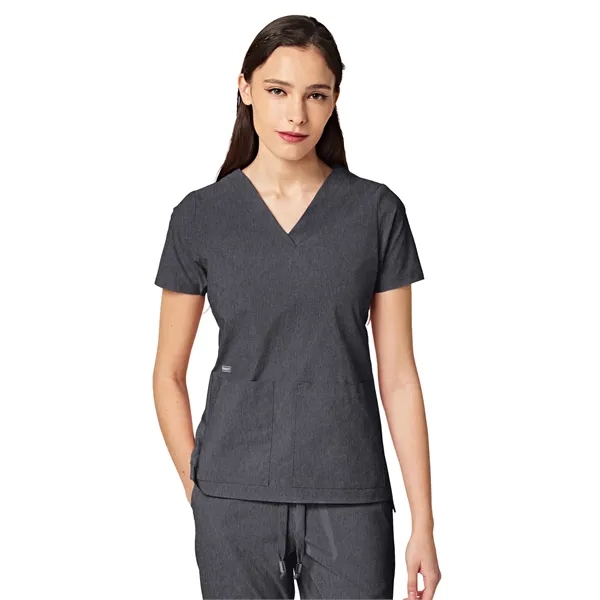 Parkley ABC - Women's Two-Pocket CRESSY V-Neck Top - Parkley ABC - Women's Two-Pocket CRESSY V-Neck Top - Image 7 of 16