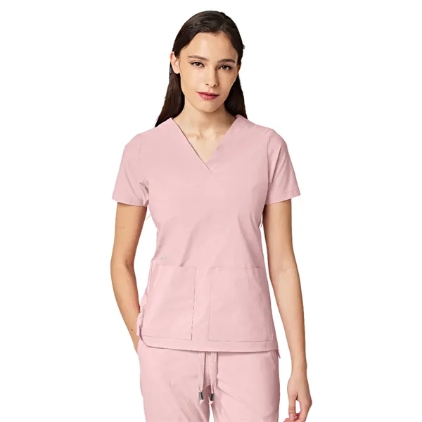 Parkley ABC - Women's Two-Pocket CRESSY V-Neck Top - Parkley ABC - Women's Two-Pocket CRESSY V-Neck Top - Image 11 of 16