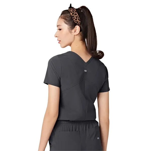 Parkley ABC - Women's Two-Pocket Tuck Band VALENCIA V-Nec... - Parkley ABC - Women's Two-Pocket Tuck Band VALENCIA V-Nec... - Image 3 of 13