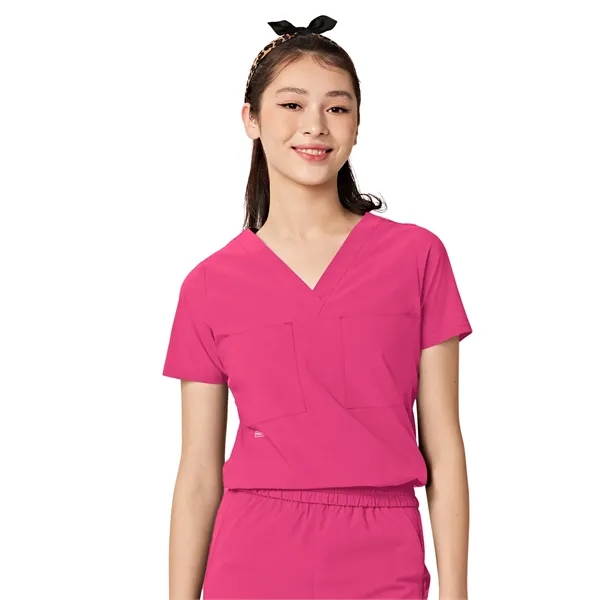 Parkley ABC - Women's Two-Pocket Tuck Band VALENCIA V-Nec... - Parkley ABC - Women's Two-Pocket Tuck Band VALENCIA V-Nec... - Image 8 of 13