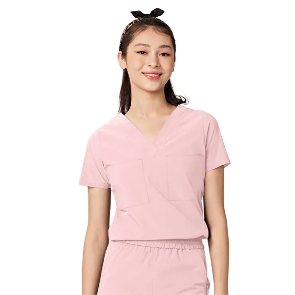 Parkley ABC - Women's Two-Pocket Tuck Band VALENCIA V-Nec... - Parkley ABC - Women's Two-Pocket Tuck Band VALENCIA V-Nec... - Image 10 of 13
