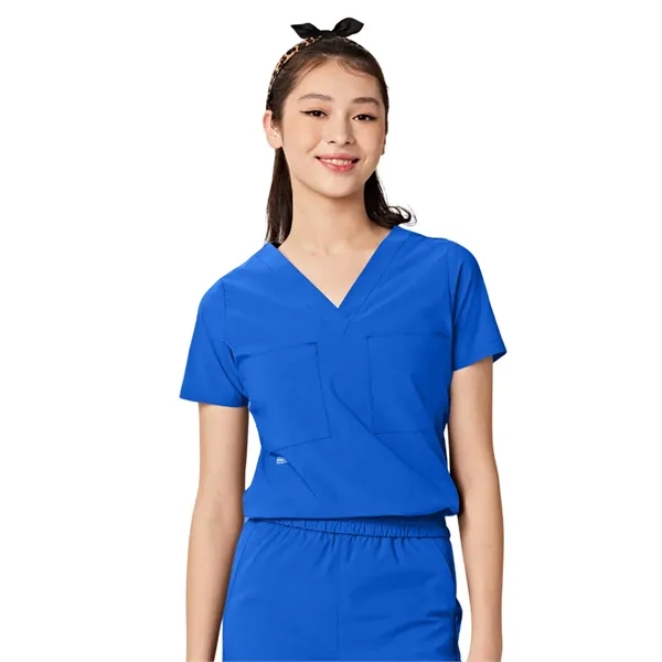 Parkley ABC - Women's Two-Pocket Tuck Band VALENCIA V-Nec... - Parkley ABC - Women's Two-Pocket Tuck Band VALENCIA V-Nec... - Image 13 of 13