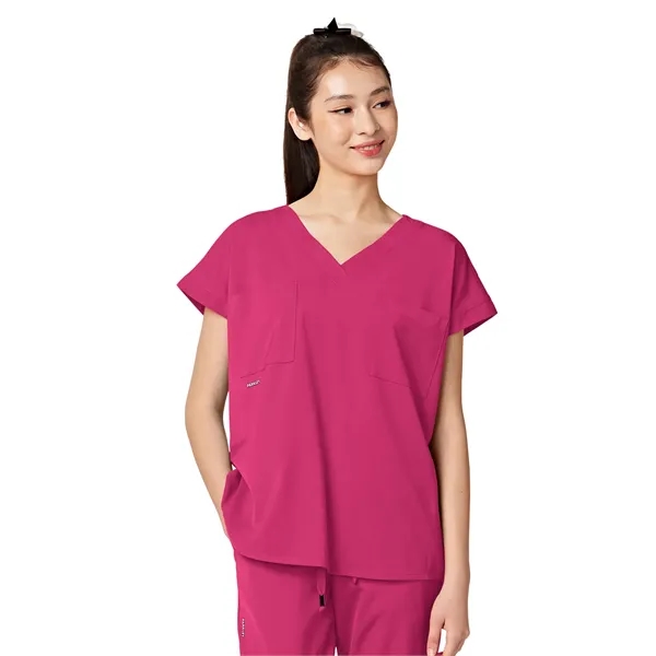Parkley ABC - Women's Oversized Two-Pocket Dolman REMY V-... - Parkley ABC - Women's Oversized Two-Pocket Dolman REMY V-... - Image 5 of 9