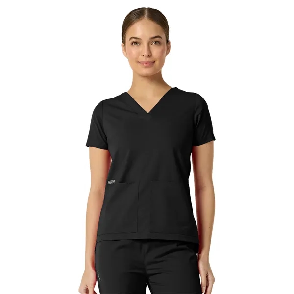 Parkley Kinetic - Women's Two-Pocket ASTRID V-Neck Top - Parkley Kinetic - Women's Two-Pocket ASTRID V-Neck Top - Image 0 of 11