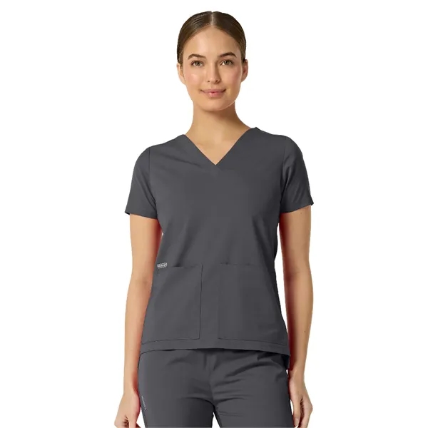 Parkley Kinetic - Women's Two-Pocket ASTRID V-Neck Top - Parkley Kinetic - Women's Two-Pocket ASTRID V-Neck Top - Image 5 of 11