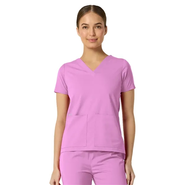 Parkley Kinetic - Women's Two-Pocket ASTRID V-Neck Top - Parkley Kinetic - Women's Two-Pocket ASTRID V-Neck Top - Image 9 of 11