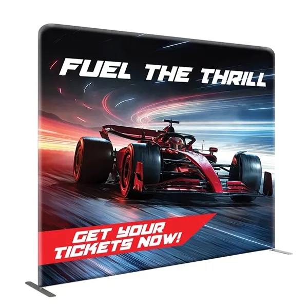 DisplaySplash Tension Fabric Display - 8' W x 7.5' H
