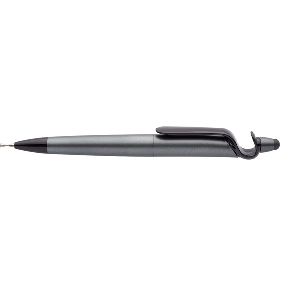 3-in-1 Plastic Pen with Stylus and Cell Stand - 3-in-1 Plastic Pen with Stylus and Cell Stand - Image 2 of 7