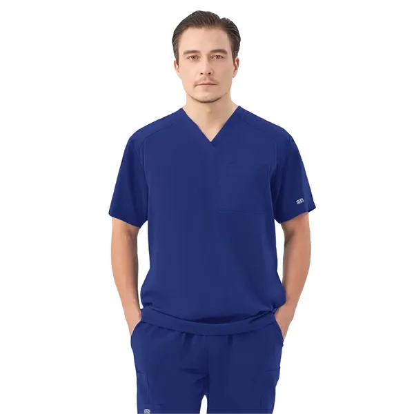 Parkley Quantum - Men's Three-Pocket RYDER V-Neck Scrub Top - Parkley Quantum - Men's Three-Pocket RYDER V-Neck Scrub Top - Image 5 of 16