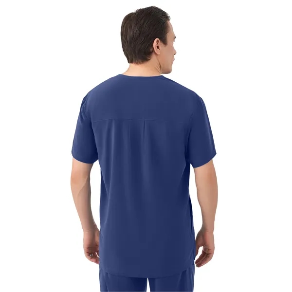 Parkley Quantum - Men's Three-Pocket RYDER V-Neck Scrub Top - Parkley Quantum - Men's Three-Pocket RYDER V-Neck Scrub Top - Image 7 of 16