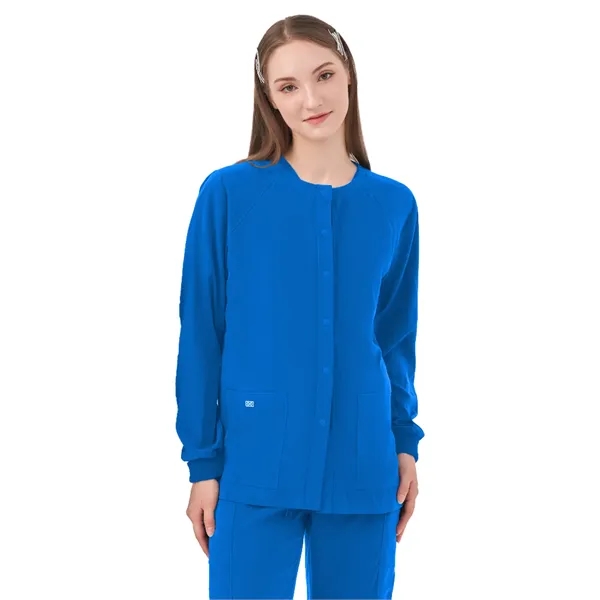 Parkley Quantum - Women's Two-Pocket CELESTE Snap Front J... - Parkley Quantum - Women's Two-Pocket CELESTE Snap Front J... - Image 5 of 8