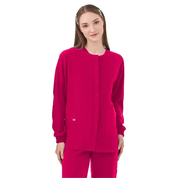 Parkley Quantum - Women's Two-Pocket CELESTE Snap Front J... - Parkley Quantum - Women's Two-Pocket CELESTE Snap Front J... - Image 6 of 8