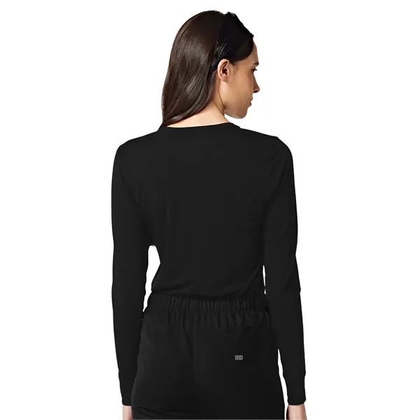 Parkley Subscrubs - Women's Crew Neck Long Sleeve Tee - Parkley Subscrubs - Women's Crew Neck Long Sleeve Tee - Image 1 of 5