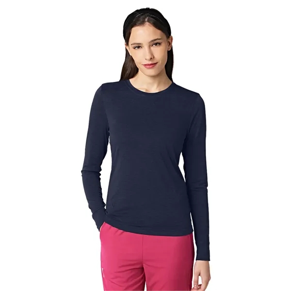 Parkley Subscrubs - Women's Crew Neck Long Sleeve Tee - Parkley Subscrubs - Women's Crew Neck Long Sleeve Tee - Image 3 of 5