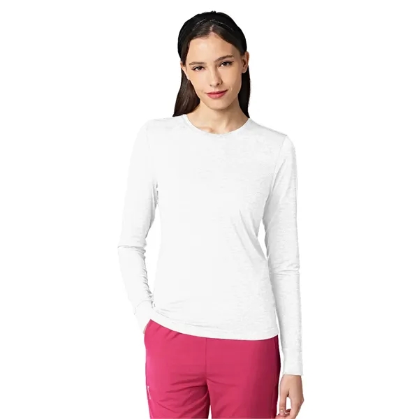 Parkley Subscrubs - Women's Crew Neck Long Sleeve Tee - Parkley Subscrubs - Women's Crew Neck Long Sleeve Tee - Image 5 of 5