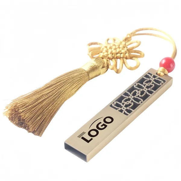 USB Drive With Clover Relief Luxury Gift Box - USB Drive With Clover Relief Luxury Gift Box - Image 0 of 3