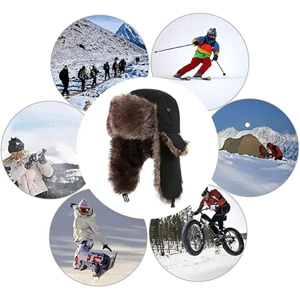 Waterproof Cold Ear Trapper Hat - Waterproof Cold Ear Trapper Hat - Image 3 of 3