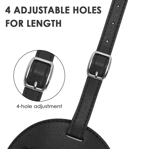 Leather Golf Holder Accessories Storage with 5 Tees Set - Leather Golf Holder Accessories Storage with 5 Tees Set - Image 5 of 8