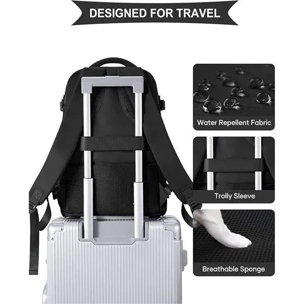Oxford Office Business Air Bag Laptop Backpack - Oxford Office Business Air Bag Laptop Backpack - Image 2 of 5