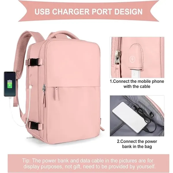 Oxford Office Business Air Bag Laptop Backpack - Oxford Office Business Air Bag Laptop Backpack - Image 3 of 5