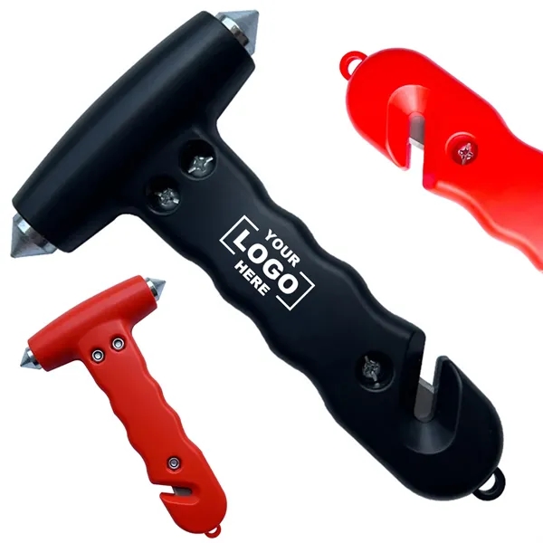 Emergency Hammer Car Glass Breaker And Belt Cutter - Emergency Hammer Car Glass Breaker And Belt Cutter - Image 0 of 3