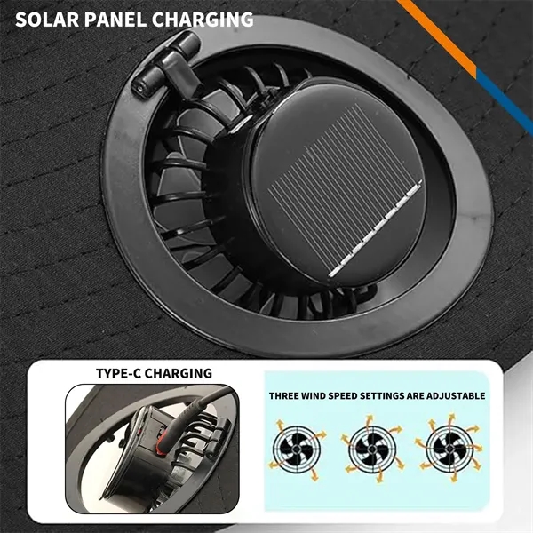 Armor Solar Double Fan Bucket Hat With String - Armor Solar Double Fan Bucket Hat With String - Image 2 of 7