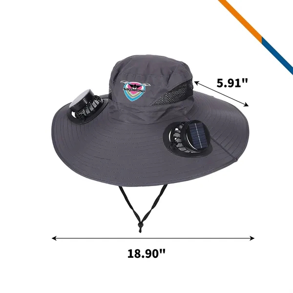 Armor Solar Double Fan Bucket Hat With String - Armor Solar Double Fan Bucket Hat With String - Image 3 of 7