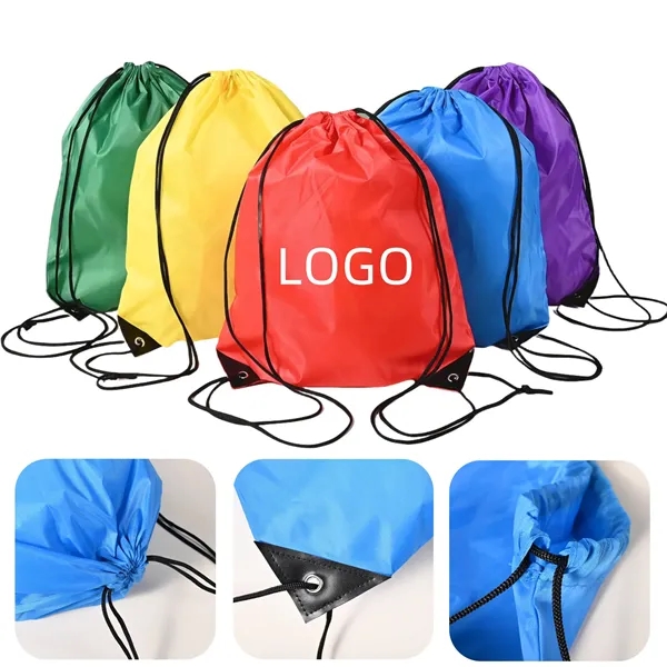 Portable Storage Drawstring Outdoor Backpack - Portable Storage Drawstring Outdoor Backpack - Image 0 of 7