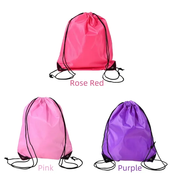 Portable Storage Drawstring Outdoor Backpack - Portable Storage Drawstring Outdoor Backpack - Image 4 of 7