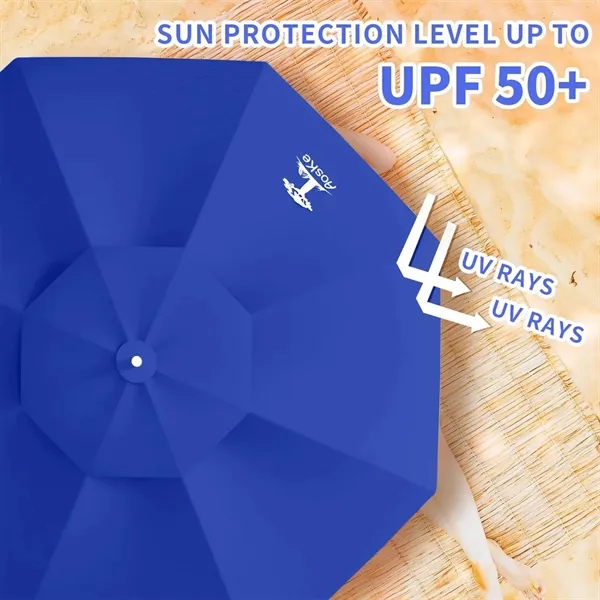 Tiltable Beach Umbrella - Tiltable Beach Umbrella - Image 2 of 4