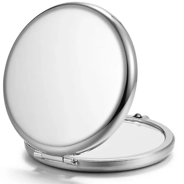 2.5" Double-Sided Compact Mirror - 2.5" Double-Sided Compact Mirror - Image 4 of 6