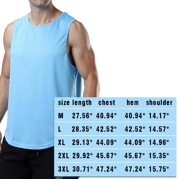 Marathon men women workout gym shirts breathable tank top - Marathon men women workout gym shirts breathable tank top - Image 1 of 4