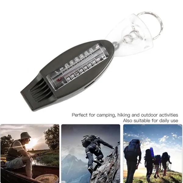 Camping gear emergency supplies 4in1 survival whistle - Camping gear emergency supplies 4in1 survival whistle - Image 4 of 4