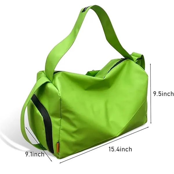 Waterproof shoe wet clothes compartment sport gym duffel bag - Waterproof shoe wet clothes compartment sport gym duffel bag - Image 1 of 4