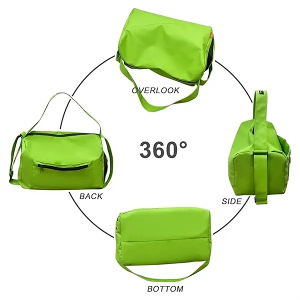 Waterproof shoe wet clothes compartment sport gym duffel bag - Waterproof shoe wet clothes compartment sport gym duffel bag - Image 2 of 4
