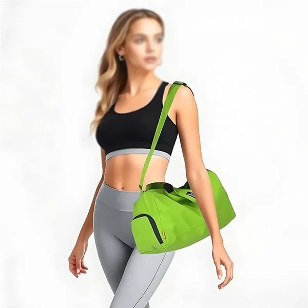 Waterproof shoe wet clothes compartment sport gym duffel bag - Waterproof shoe wet clothes compartment sport gym duffel bag - Image 4 of 4