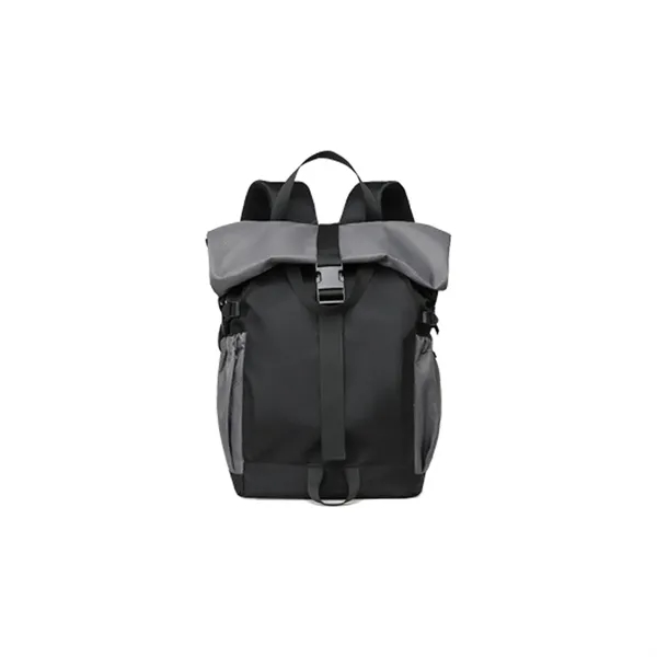Roll Top Large Capacity Backpack For College, Outdoor - Roll Top Large Capacity Backpack For College, Outdoor - Image 11 of 11