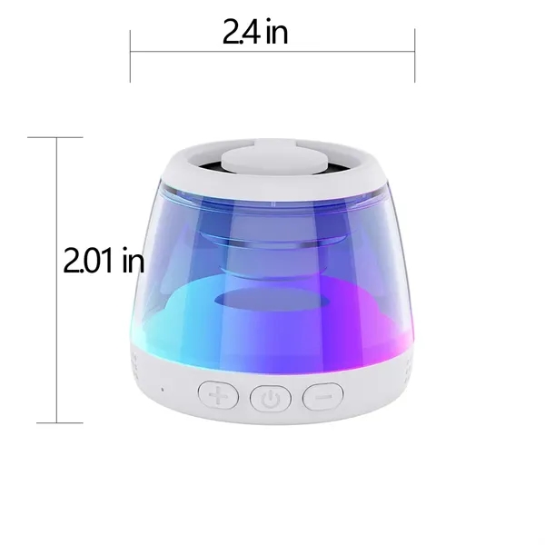 Wireless Mini Bluetooth Speaker with Magnetic Base Plate - Wireless Mini Bluetooth Speaker with Magnetic Base Plate - Image 10 of 11