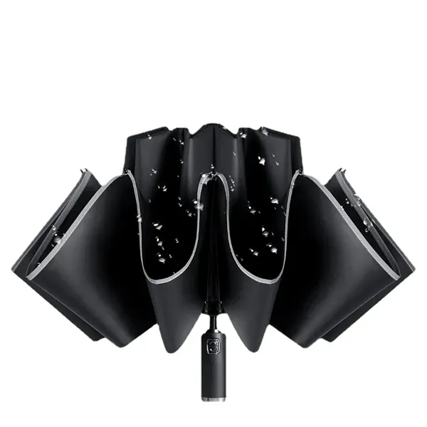 Inverted Umbrella Windproof for Rain & Sun Reflective Strip - Inverted Umbrella Windproof for Rain & Sun Reflective Strip - Image 2 of 5