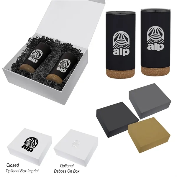 16 Oz. Wellington Stainless Steel Tumbler Gift Set - 16 Oz. Wellington Stainless Steel Tumbler Gift Set - Image 0 of 0