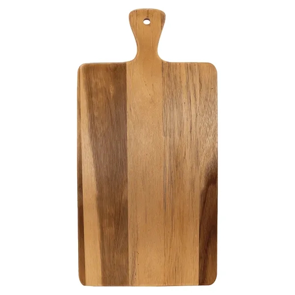 16" x 7 3/4" Acacia Wood/Slate Cutting Board - 16" x 7 3/4" Acacia Wood/Slate Cutting Board - Image 3 of 3