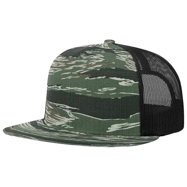 Richardson Flatbill Trucker Hat Snapback Wool Blend - Richardson Flatbill Trucker Hat Snapback Wool Blend - Image 1 of 1