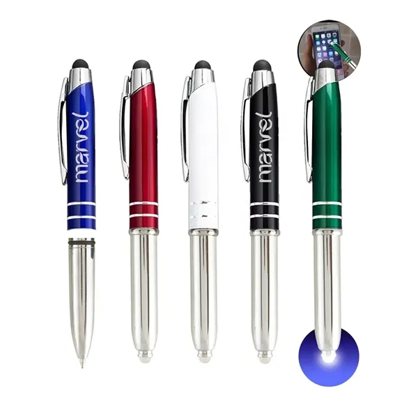 3 in 1 Led Light Pen - 3 in 1 Led Light Pen - Image 0 of 0