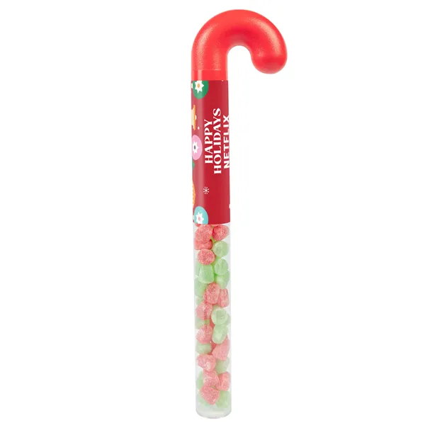 Holiday Candy Cane Tube with Christmas Spice Drops - Holiday Candy Cane Tube with Christmas Spice Drops - Image 0 of 2