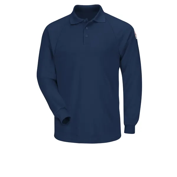 Bulwark Shirts - Men's 6.5Oz Long Sleeve Classic Ct2 Polo - Bulwark Shirts - Men's 6.5Oz Long Sleeve Classic Ct2 Polo - Image 2 of 2