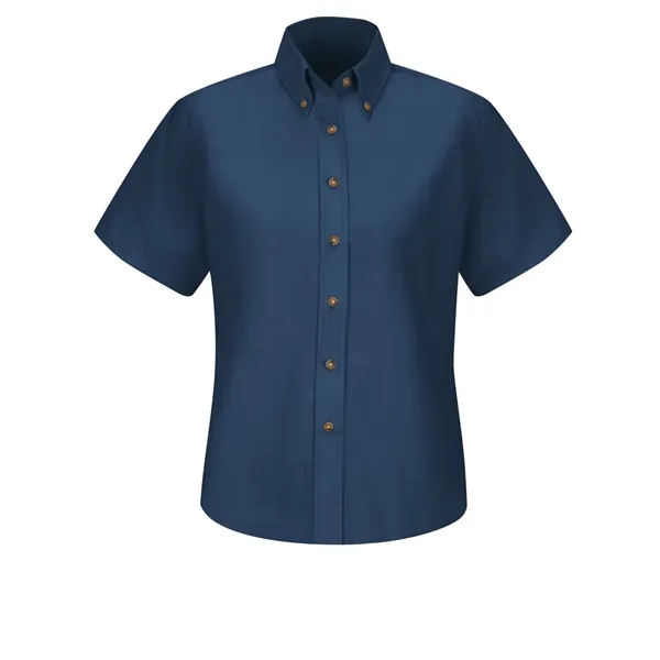 Red Kap Shirts - Women's Short Sleeve Poplin Dress Shirt - Red Kap Shirts - Women's Short Sleeve Poplin Dress Shirt - Image 4 of 7