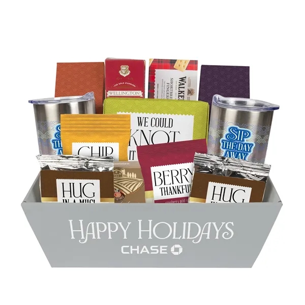 Sip and Savor Gourmet Tray with Tumblers - Sip and Savor Gourmet Tray with Tumblers - Image 0 of 2